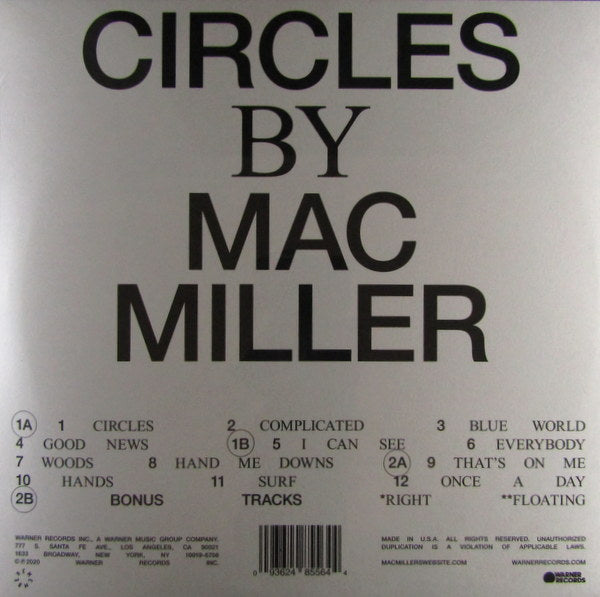 circles - Silver Vinyl LP